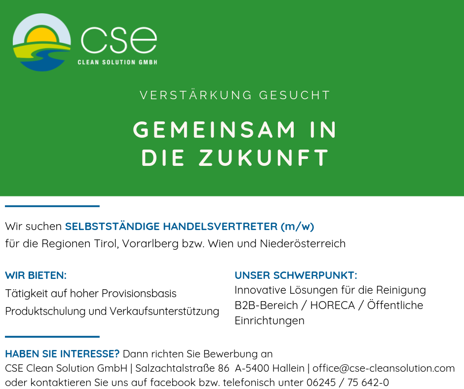 Suche nach Selbstständige Handelsvertreter